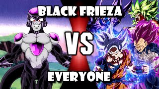 BLACK FRIEZA VS EVERYONE! | DB Devolution