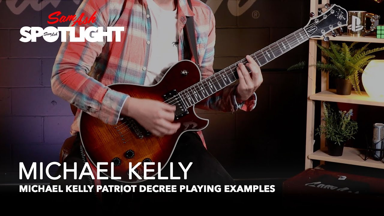 Michael Kelly Patriot Decree Electric Guitar Overview
