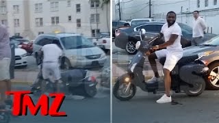 Celebrity Adrien Broner -- HUMILIATING MOTOR-SCOOTER FAIL ... On Video! | TMZ Wealth