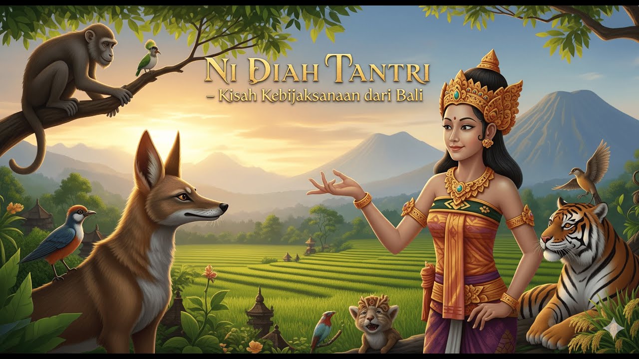 Ni Diah Tantri | Cerita Rakyat Indonesia | Global Kids Tales