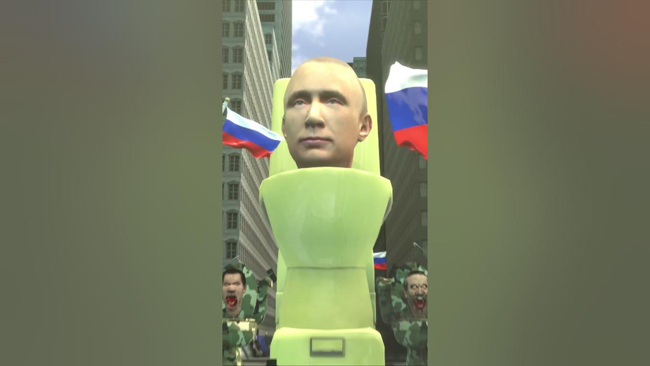 Vladimir Putin - My Heart Is Cold (Skibidi Toilet Version) #skibiditoilet #trending #viral #shorts