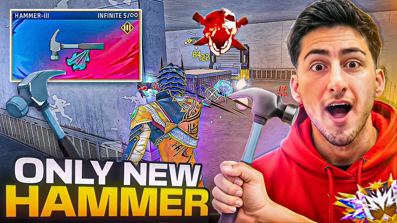 Only HAMMER Challenge😍New Hammer Is Crazy [A_s Gaming] - Free Fire India
