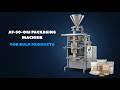 Vertical Packaging Machine AF-50-OM | Bulk Products