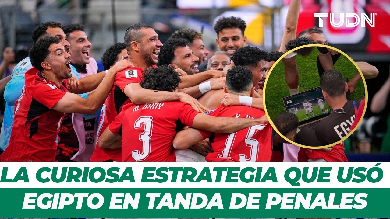 ¡NO CUESTIONEN SUS METODOS! 😮‍💨 La curiosa estrategia que preparó Egipto en los penaltis | TUDN