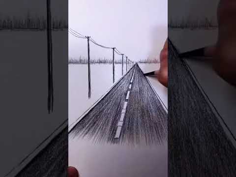 رسم المنظور بطريقة سهلة