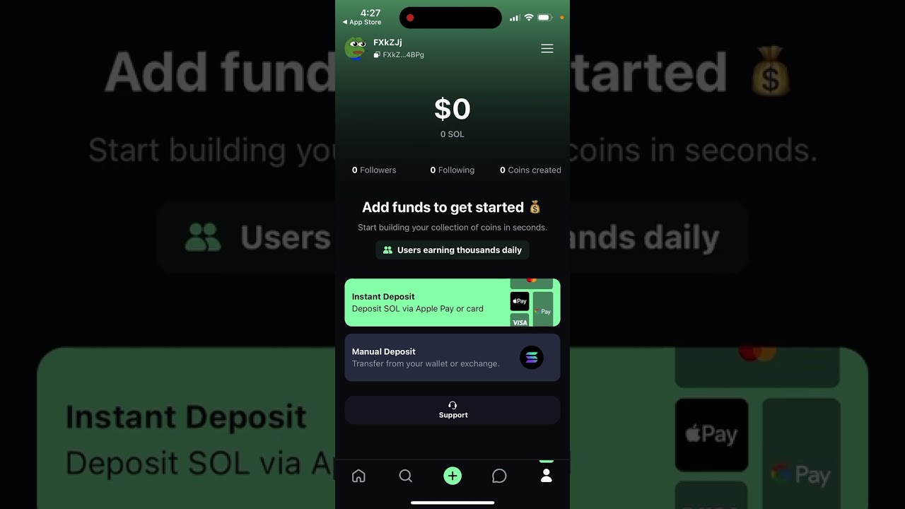 pump.fun iOS app - how to use