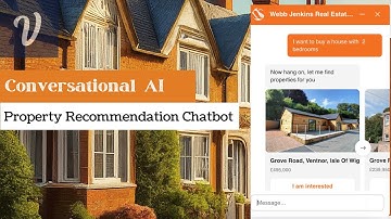 Conversational AI Real estate Chatbot using VoiceFlow