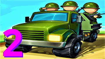 🪖 Frontline Truck 🛻 GAMEPLAY Part 2 Area 3 Progress (Android, iOS)