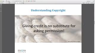 Electronic Thesis and Dissertation Toolkit Copyright