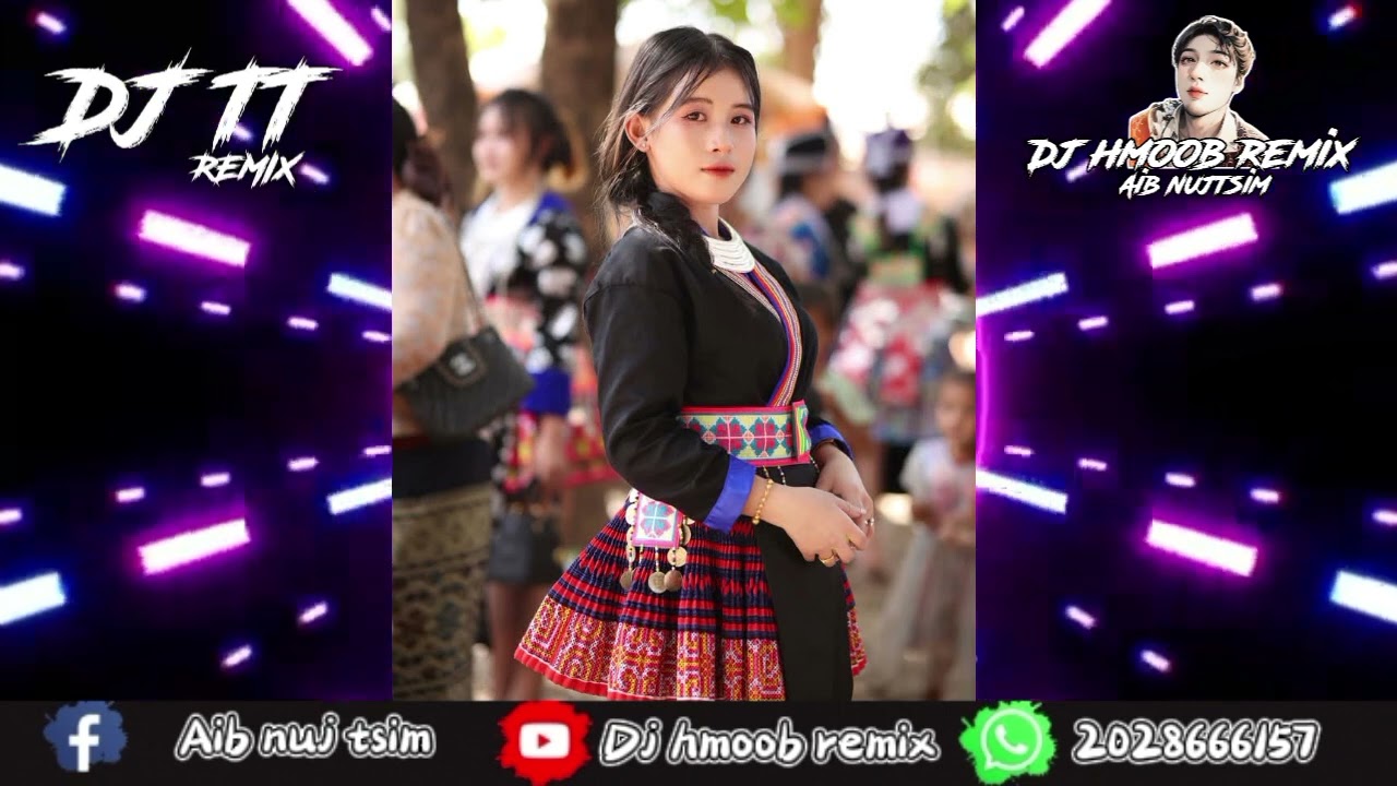 Luag tsis hlub 🚀dj hmoob remix 💥กำลังริด2024 [nkauj tshaib]