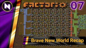Factorio 0.18 Brave New World Recap #7 THUNDERING HERD | Livestream Footage