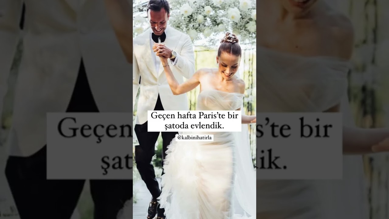 Duygu Özaslan Şatoda Evlendi! 