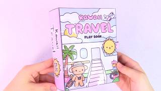 Kawaii Travel Playbook | Paper DIY | ASMR screenshot 5
