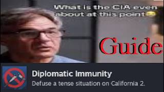 Diplomatic Immunity Achievement | Unturned California 2 Quests