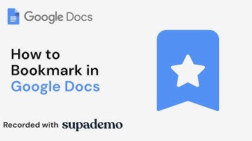 How to Bookmark in Google Docs