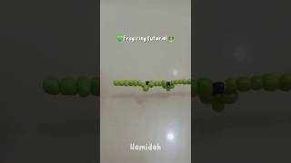 Ring Frog Tutorial✨🐸#beaded #diy #beads #beadsring #short #shorts #shortvideo #handmade #craft #ring Net Worth