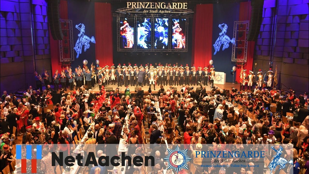 Grandiose Öcher Fastelovvendsschau der Prinzengarde Aachen