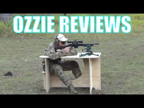 ATA Tactical "Portable" Shooting Bench - YouTube