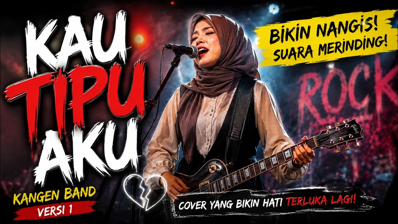Kau tipu aku - Kangen band Cover rock cewek bikin auto inget mantan😝😝 ...