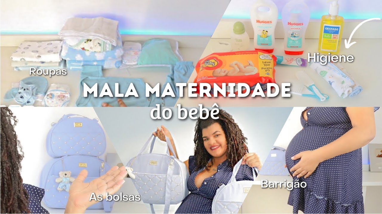 COMO ARRUMAR A BOLSA MATERNIDADE DO BEBÊ - O QUE LEVAR PARA A ...