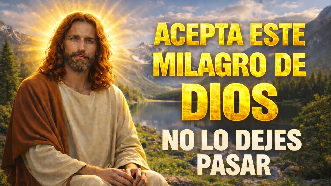 DIOS TE DICE: ACEPTA YA ESTE MILAGRO DEL CIELO - NO ME IGNORES - YouTube