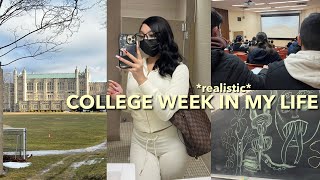 COLLEGE WEEK IN MY LIFE | P.o. Box Unboxing + Thrift Shopping + More