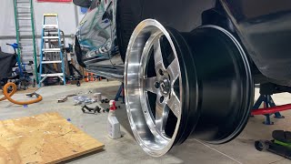 SN95 94-95 mustang, Cosmis XT005R 18x10 +20 Fitment and Clearance for 305/35 Tire!!!!