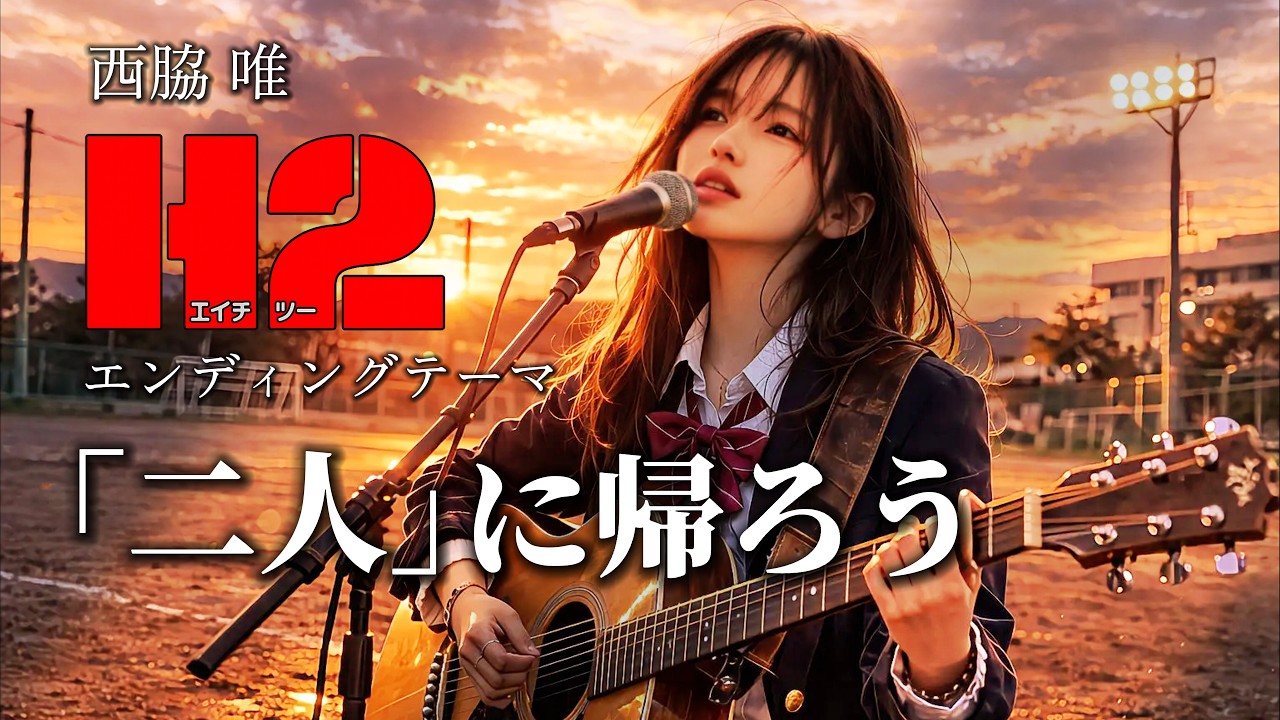 「二人」に帰ろう - AI Cover | H2 Ending Theme | Modern J-Pop Version