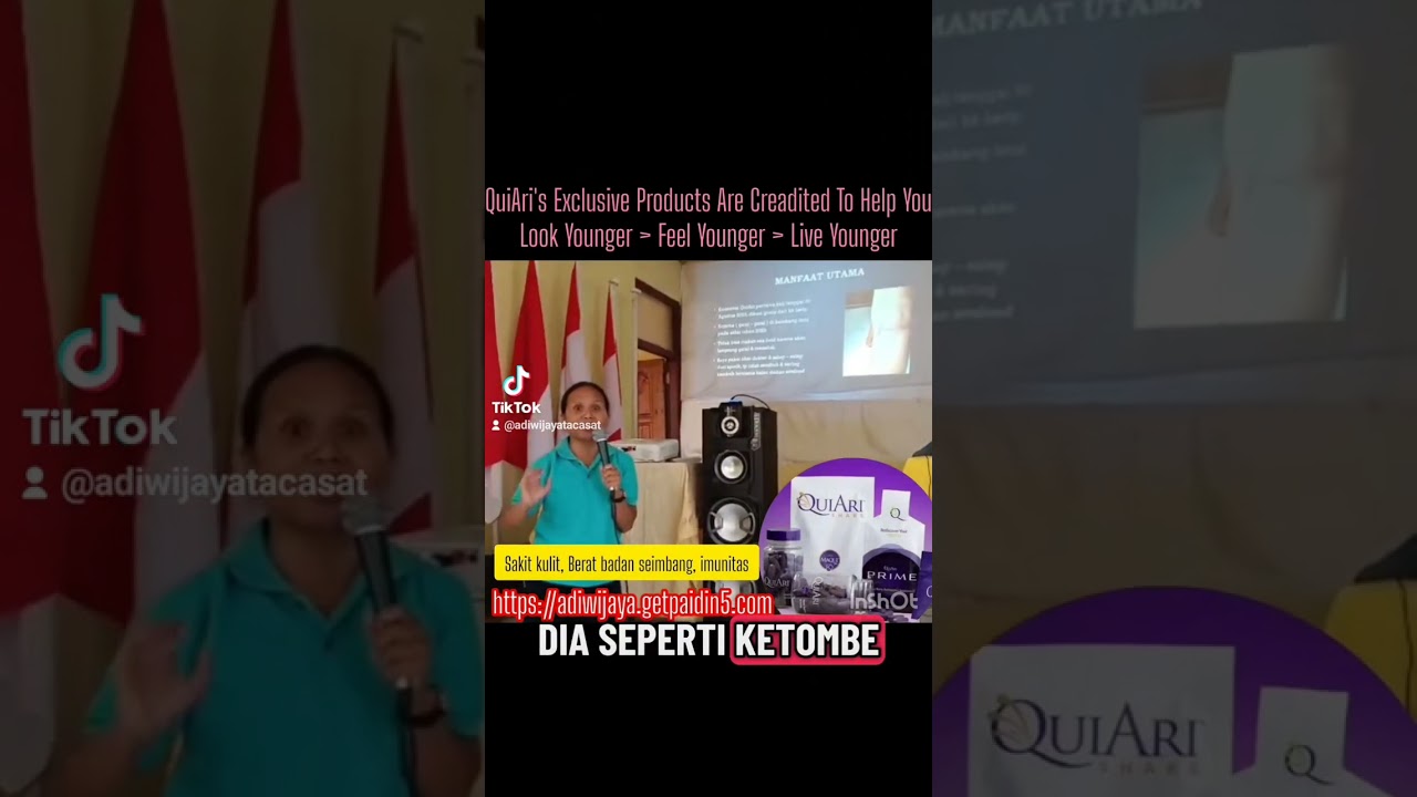 QuiAri presentasi Sakit Kulit, Management Berat Badan, Imunitas 