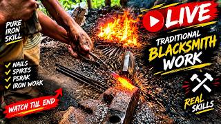 blacksmith hardworking live video