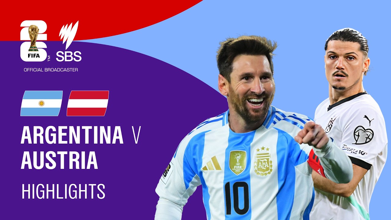 Argentina v Austria: FIFA World Cup 2026 Highlights Group J