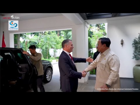 Presiden Prabowo Terima Kunjungan Wakil PM Australia Richard Marles