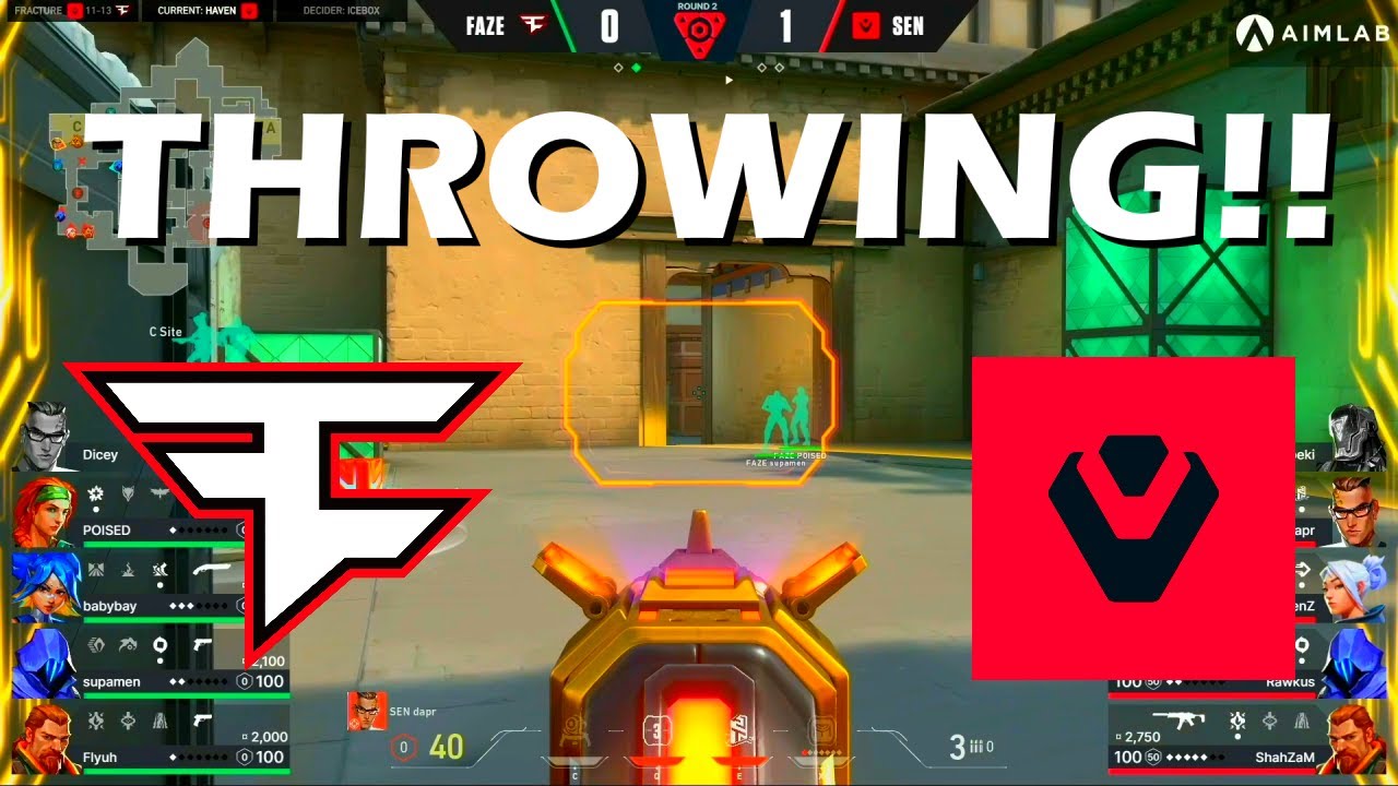 WAS THIS THE GAME LOSING THROW?? (SEN vs FaZe)