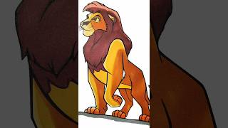 Drawing Kovu The Lion King Coloring Pages #coloring #art #lionking #disney