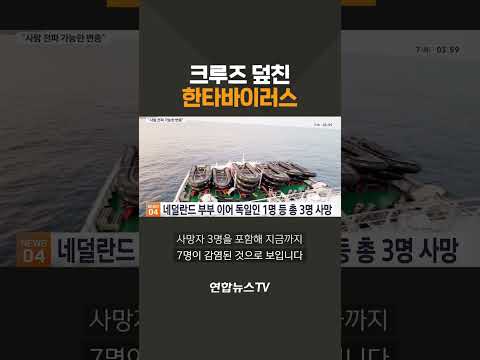 크루즈 덮친 한타바이러스 / 연합뉴스TV(YonhapnewsTV)