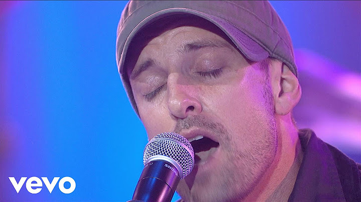 Bad Day Live version - Live performance video thumbnail