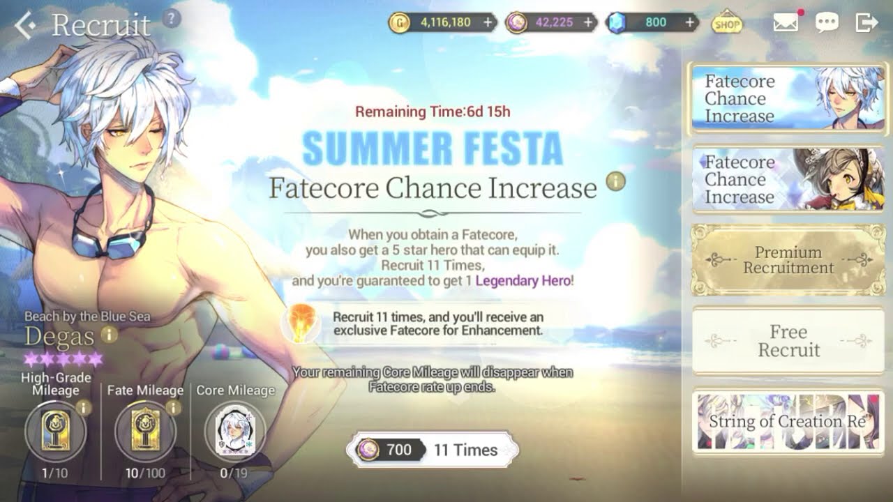 Exos Heroes - Summer Festa FC Degas banner