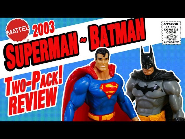 Mattel Pre DC Universe Classics Superman Batman 2 Pack Honest