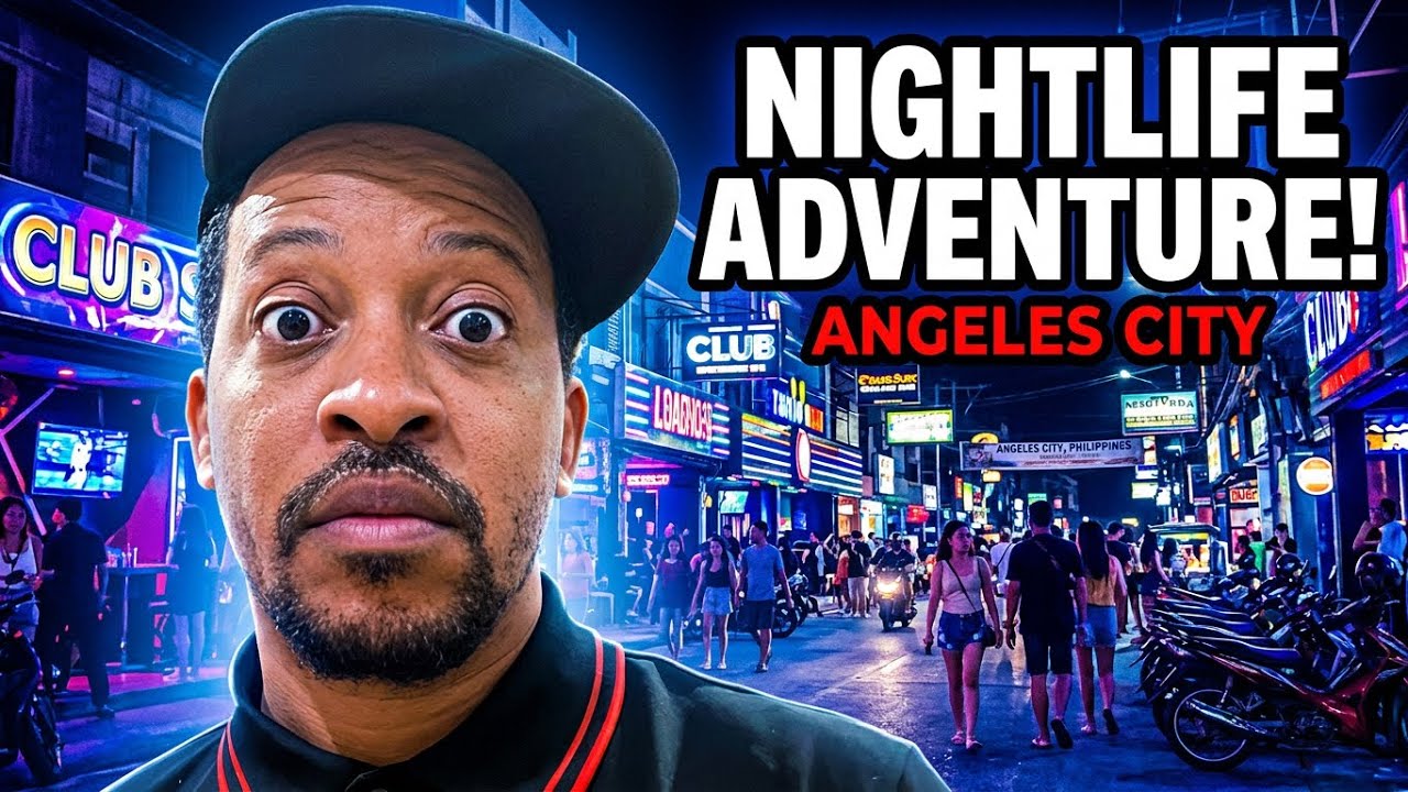 EXPLORE Angeles City Nightlife Scene at Night