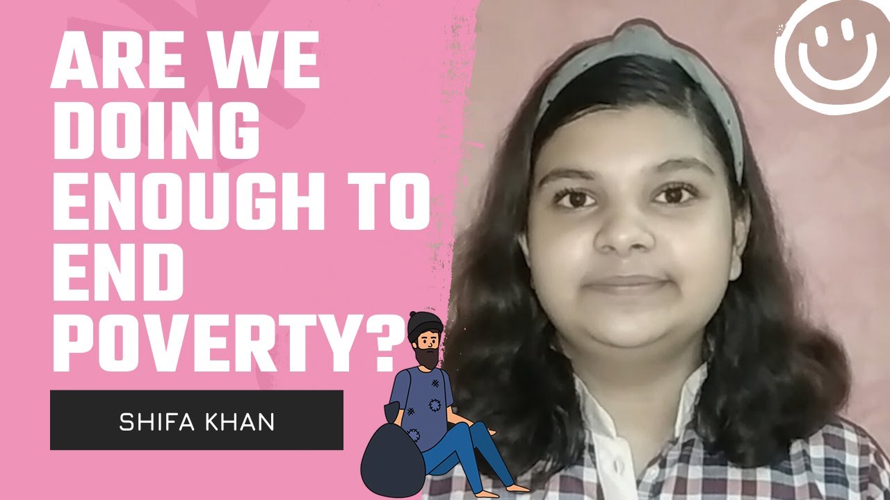 Are We Doing Enough to End Poverty? Speech by Shifa Khan | Joseph And Mary Public School