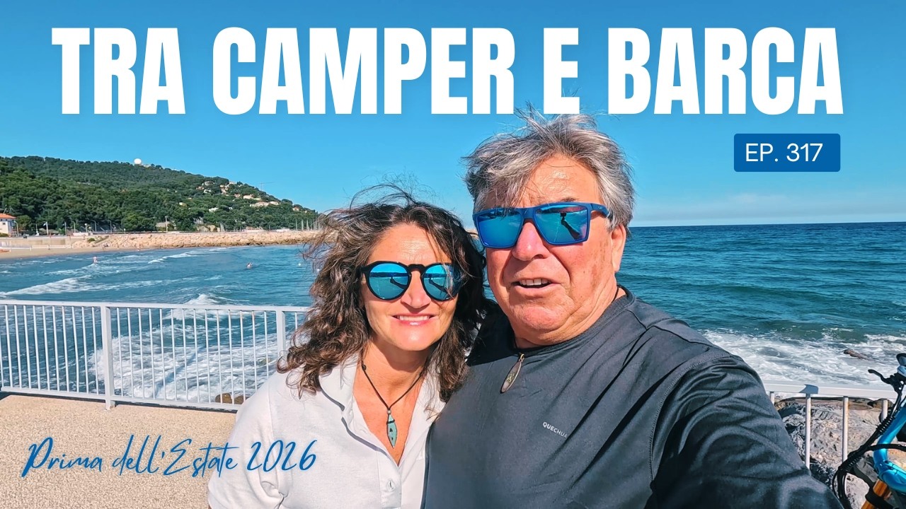 ⁣Ep. 317 Viaggio in Italia, tra CAMPER e BARCA
