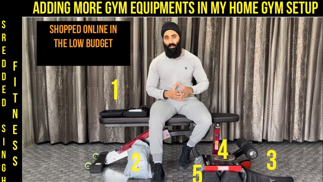 Essential Gym Equipments for BULKING in my HOME GYM SETUP Extending
