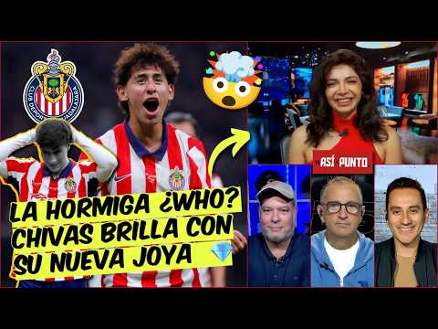 Santi Sandoval HACE OLVIDAR a la HORMIGA GONZÁLEZ en CHIVAS que YA ES CANDIDATO | Es Así y Punto