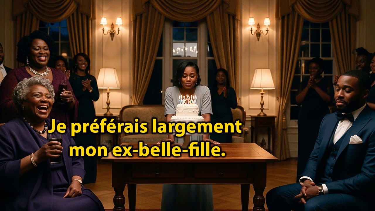 À mon anniversaire, ma belle-mère a dit : « Mon fils aurait dû rester avec son ex » Et mon mari a ri
