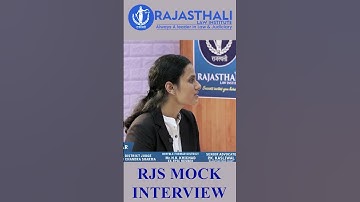 Defination | RJS MOCK INTERVIEW | RAJASTHALI LAW INSTITUTE #rjs #law #shorts