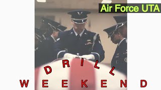 Air Force UTA | DRILL WEEKEND | Day In The Life of A Trainee