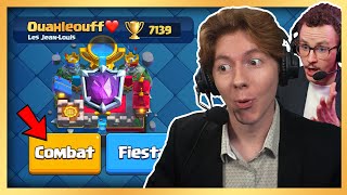 JE JOUE sur le COMPTE DE OUAHLEOUFF (à 7100 trophées) !! - Clash Royale