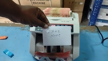 Cash counting Machine Fake Note  Detection Demo Video#STMC01 Stok Note Counter Machine #cashcounting