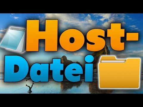 Host Datei bearbeiten