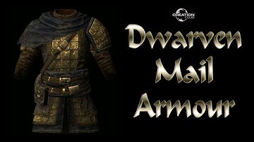 Skyrim Creation Club, Alternative Armors, Dwarven Mail